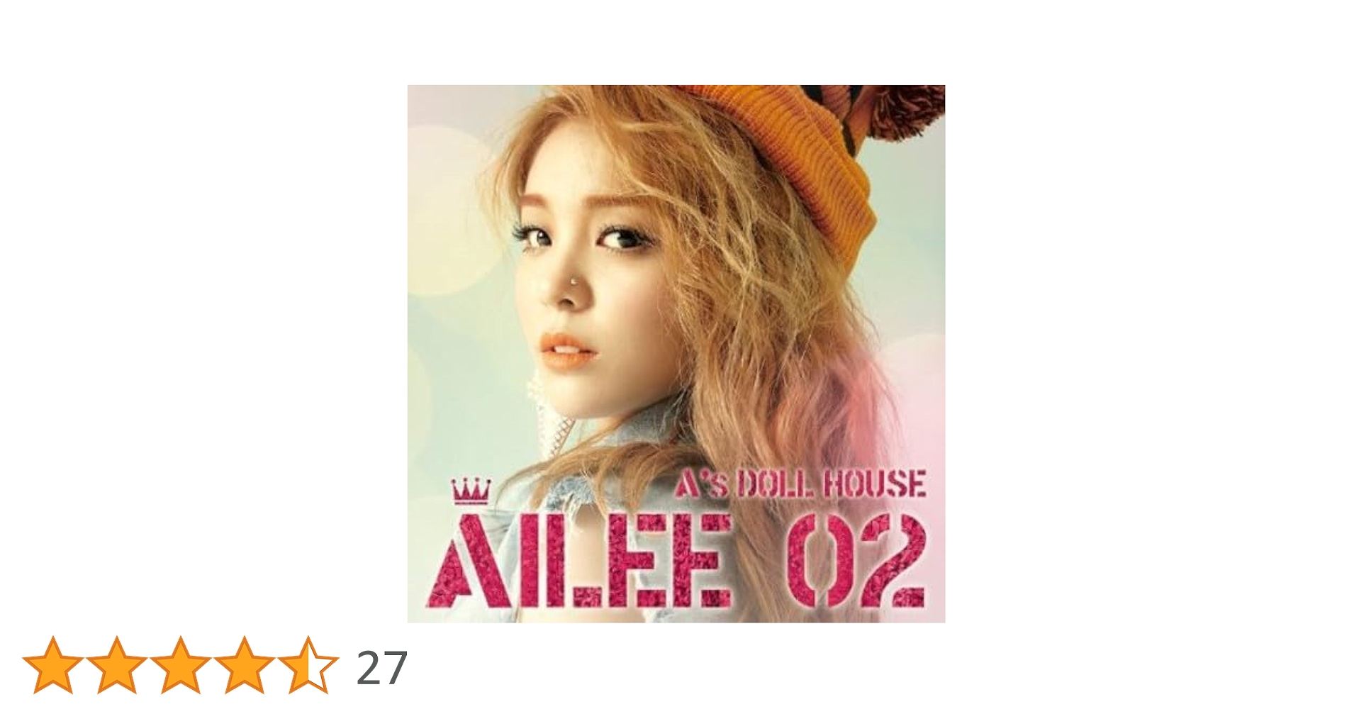 Ailee 2nd Album butterFLY 韓国盤CD Ailee 2nd Album butterFLY 韓国盤CD 2集: butterFLY : Ailee